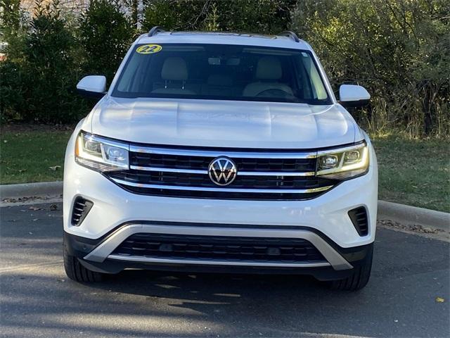 used 2022 Volkswagen Atlas car, priced at $29,444