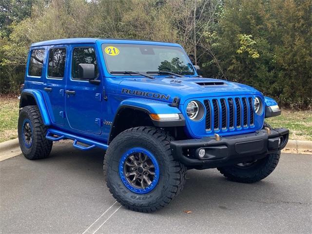 used 2021 Jeep Wrangler Unlimited car, priced at $58,858