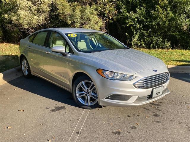 used 2018 Ford Fusion Hybrid car, priced at $16,517