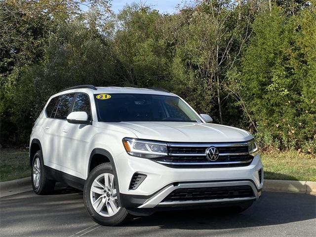 used 2021 Volkswagen Atlas car, priced at $19,179