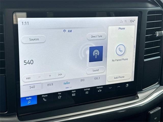 new 2025 Ford F-150 car, priced at $45,590