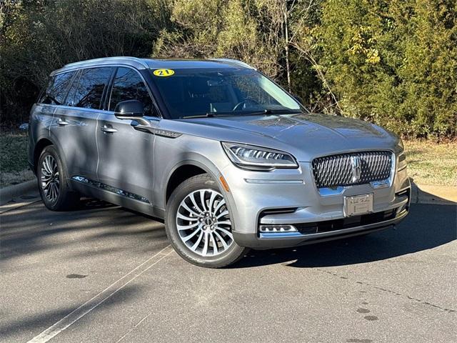 used 2021 Lincoln Aviator car, priced at $39,568