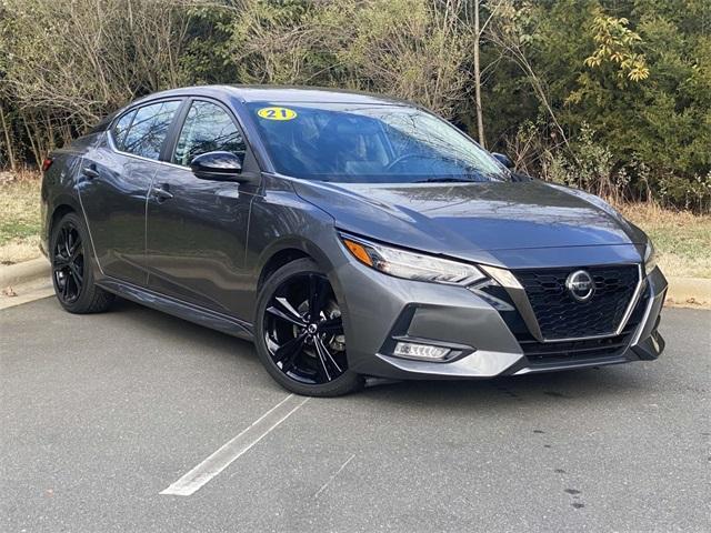 used 2021 Nissan Sentra car, priced at $18,605