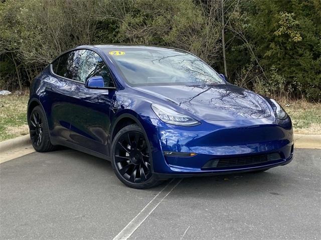 used 2021 Tesla Model Y car, priced at $28,218