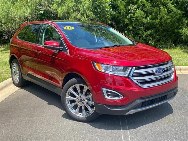 used 2018 Ford Edge car, priced at $16,122