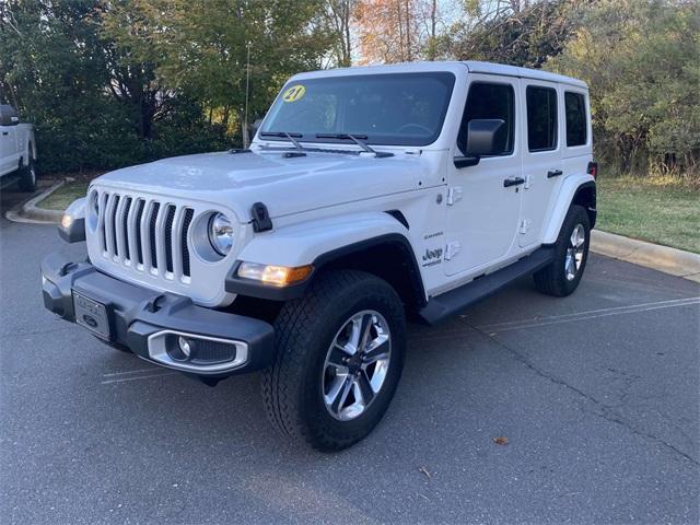 used 2021 Jeep Wrangler Unlimited car, priced at $34,063