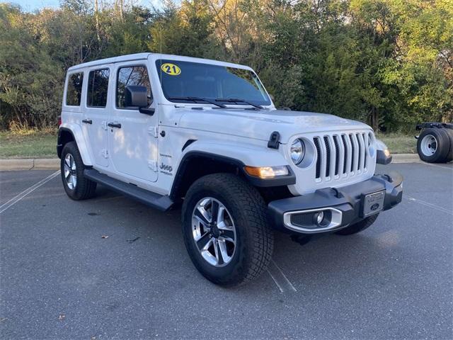 used 2021 Jeep Wrangler Unlimited car, priced at $34,063