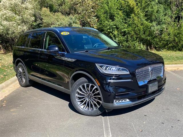 used 2020 Lincoln Aviator car, priced at $32,593