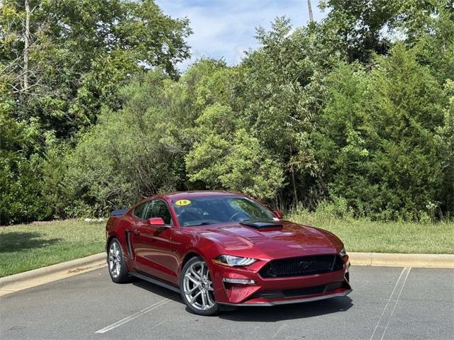 used 2018 Ford Mustang car, priced at $33,587