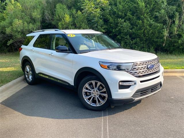 used 2021 Ford Explorer car, priced at $22,878
