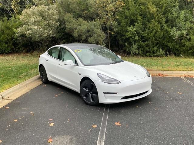 used 2020 Tesla Model 3 car, priced at $23,062