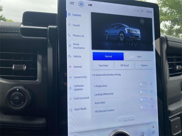 new 2025 Ford F-150 Lightning car, priced at $68,181