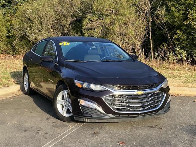 used 2021 Chevrolet Malibu car, priced at $18,264