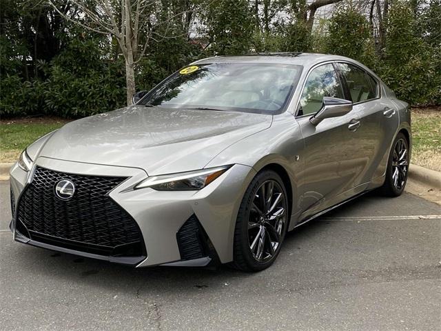 used 2021 Lexus IS 350 car, priced at $37,204