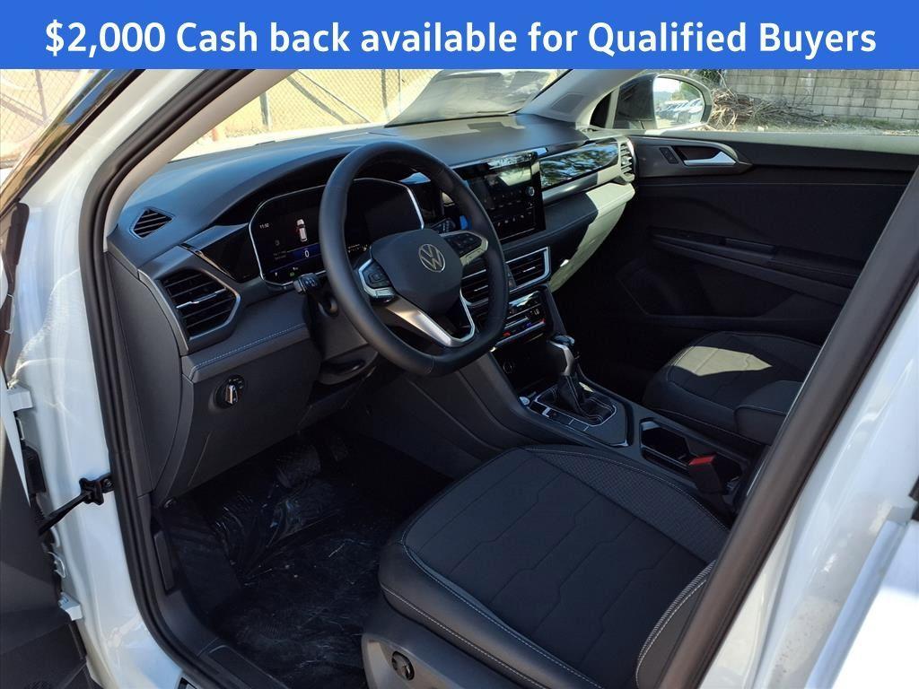 new 2025 Volkswagen Taos car, priced at $30,448