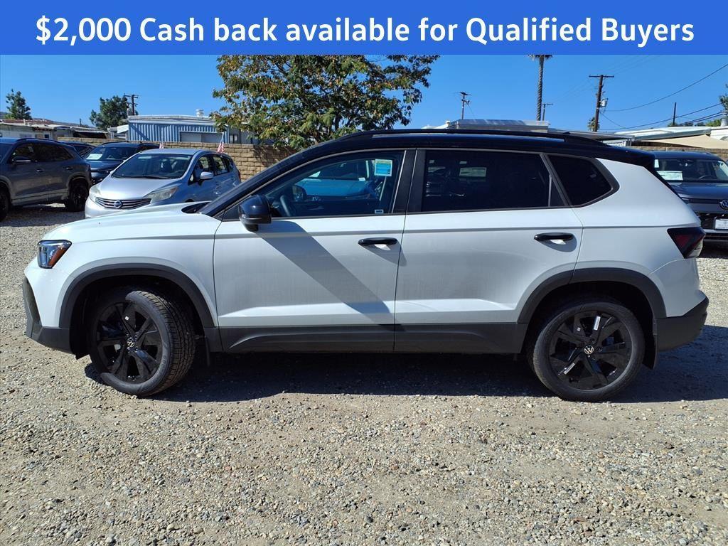 new 2025 Volkswagen Taos car, priced at $30,448