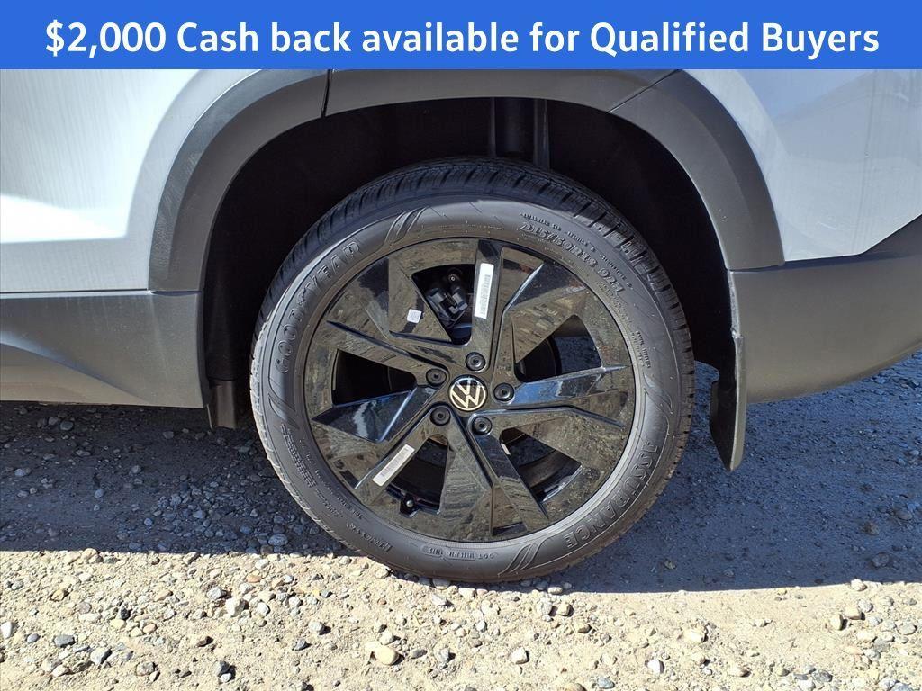 new 2025 Volkswagen Taos car, priced at $30,448