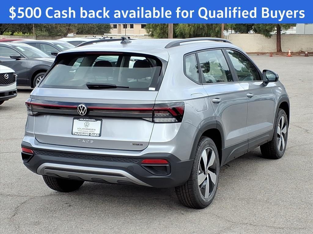 new 2025 Volkswagen Taos car, priced at $27,800