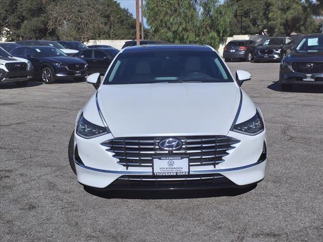 used 2021 Hyundai Sonata Hybrid car, priced at $19,862