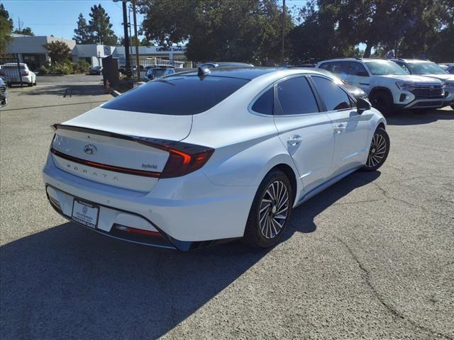 used 2021 Hyundai Sonata Hybrid car, priced at $19,862