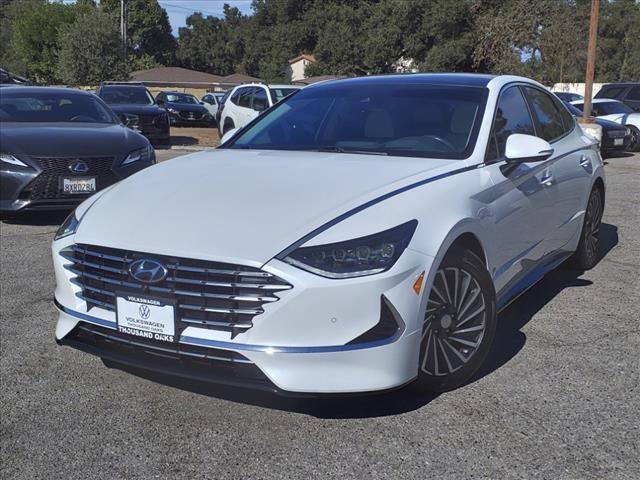 used 2021 Hyundai Sonata Hybrid car, priced at $19,862