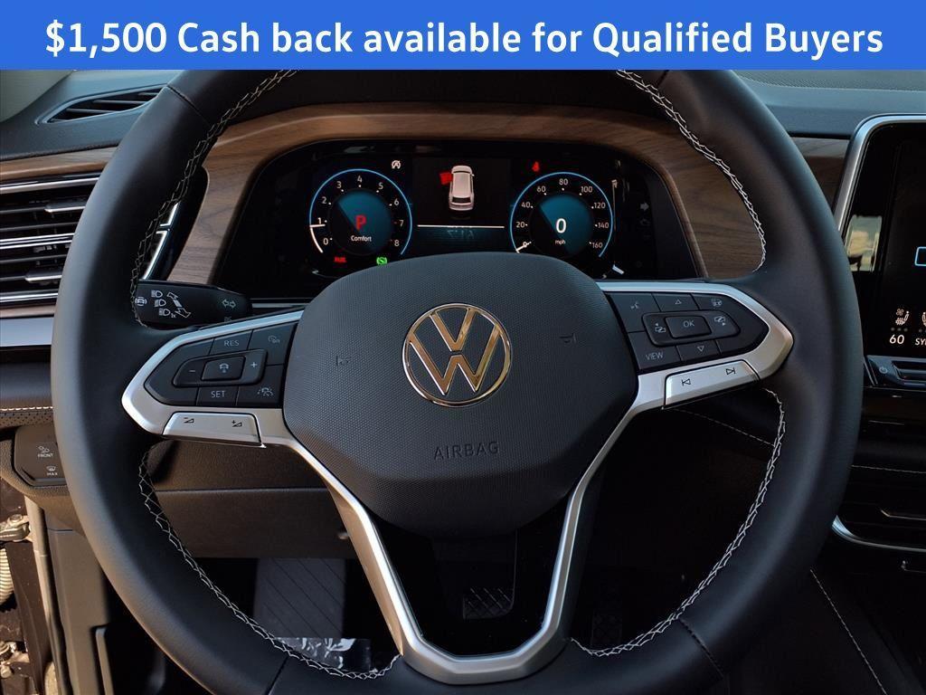 new 2026 Volkswagen Atlas car, priced at $47,677