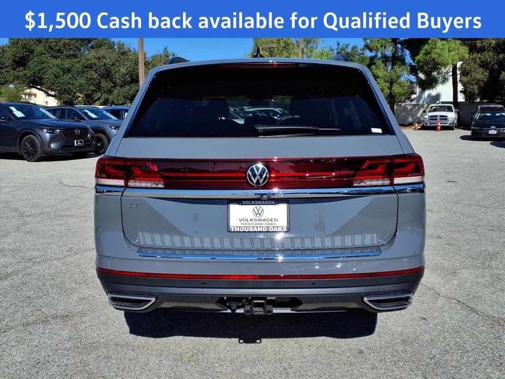 new 2026 Volkswagen Atlas car, priced at $46,821