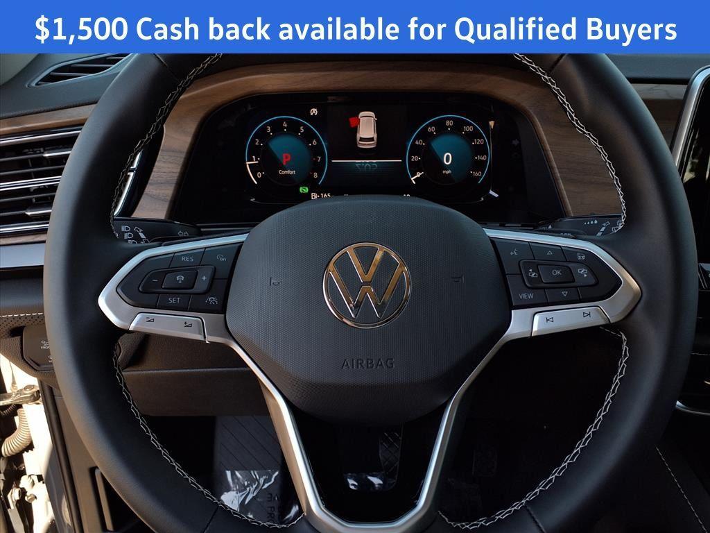 new 2026 Volkswagen Atlas car, priced at $46,821