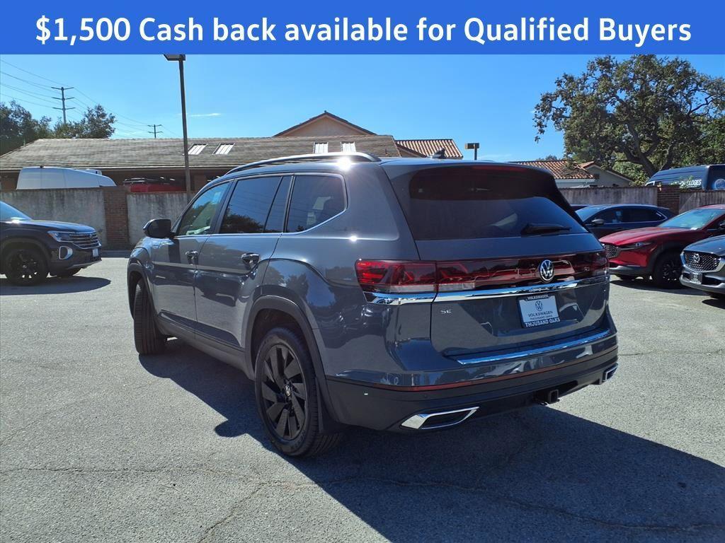 new 2026 Volkswagen Atlas car, priced at $46,821