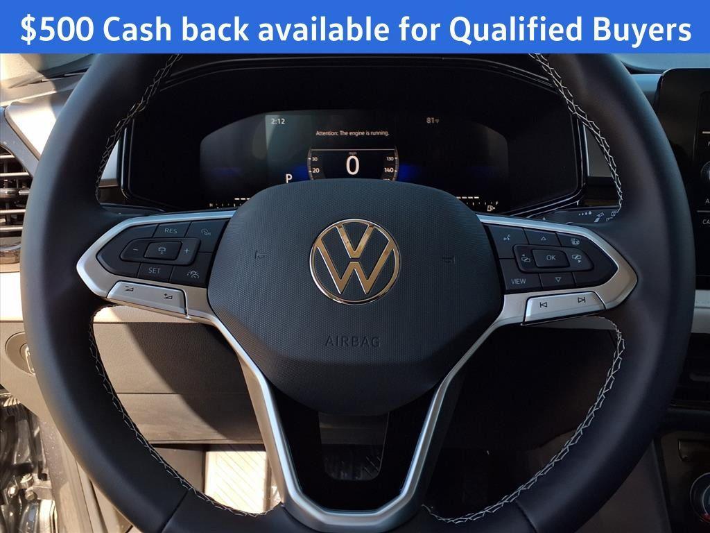 new 2025 Volkswagen Taos car, priced at $26,466