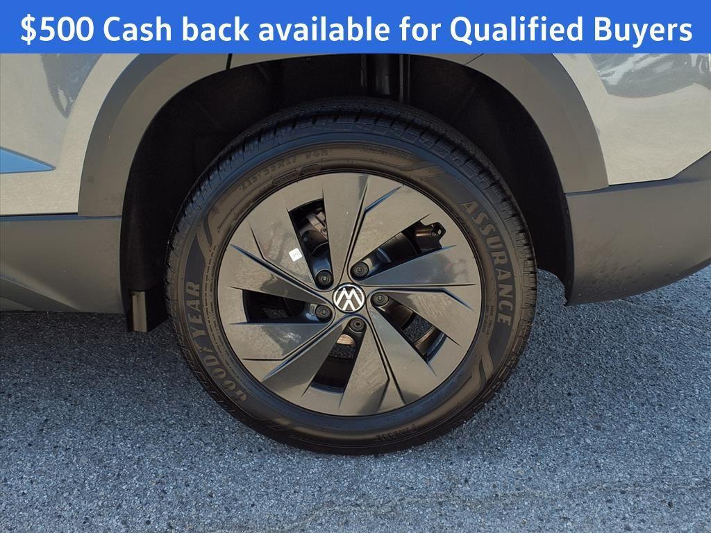 new 2025 Volkswagen Taos car, priced at $26,466