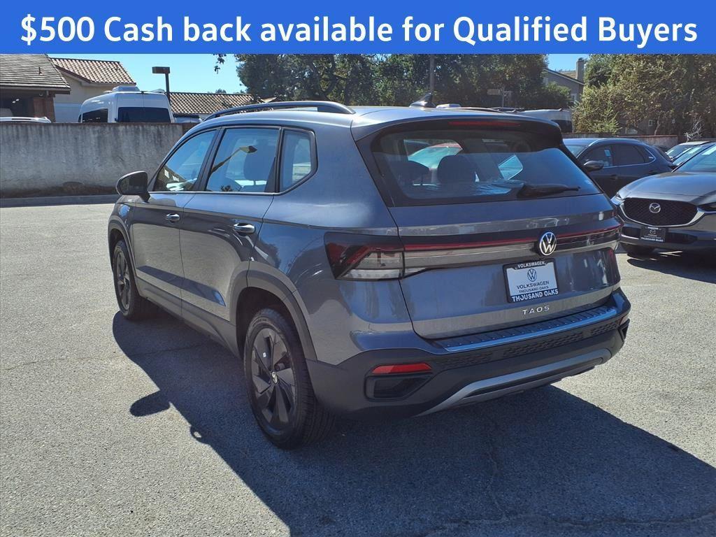 new 2025 Volkswagen Taos car, priced at $26,466