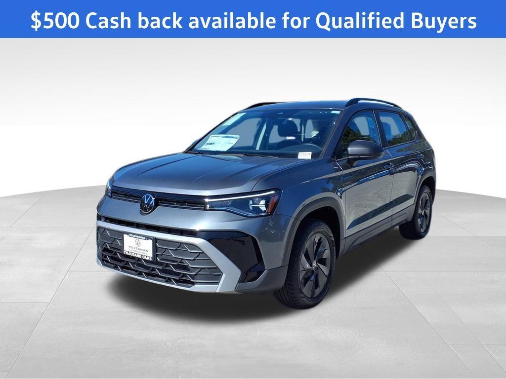 new 2025 Volkswagen Taos car, priced at $26,466