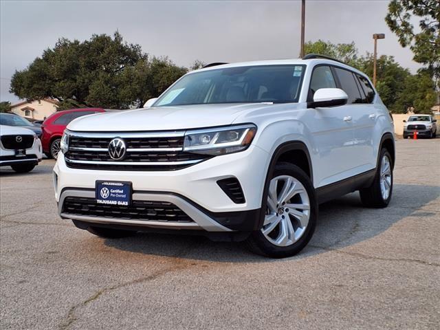 used 2021 Volkswagen Atlas car, priced at $24,887