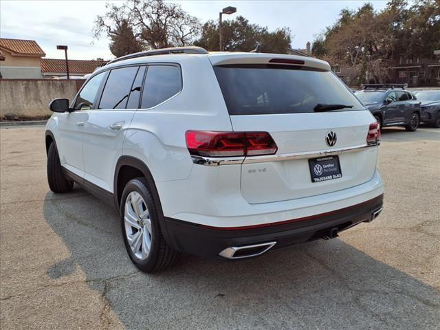 used 2021 Volkswagen Atlas car, priced at $24,887