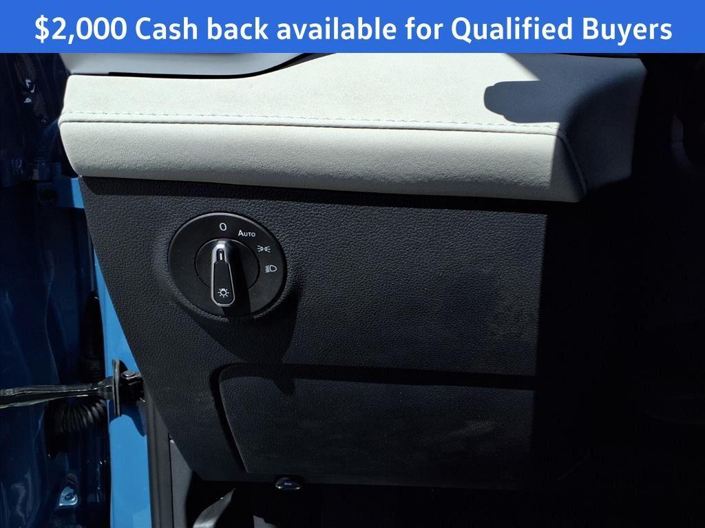 new 2025 Volkswagen Taos car, priced at $28,658