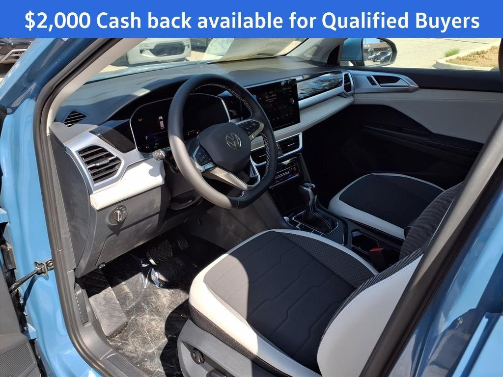 new 2025 Volkswagen Taos car, priced at $28,658