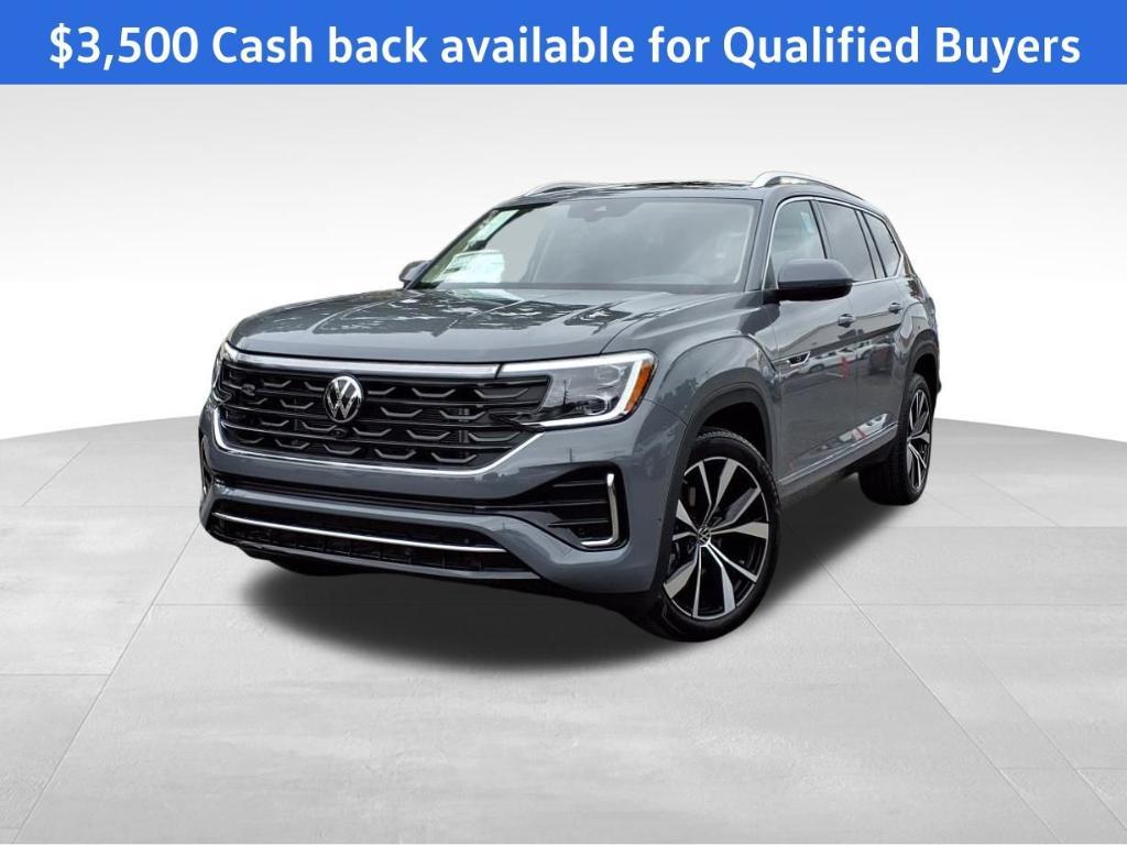 new 2025 Volkswagen Atlas car, priced at $55,689