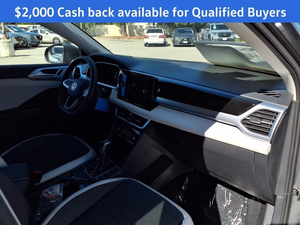 new 2025 Volkswagen Taos car, priced at $27,286