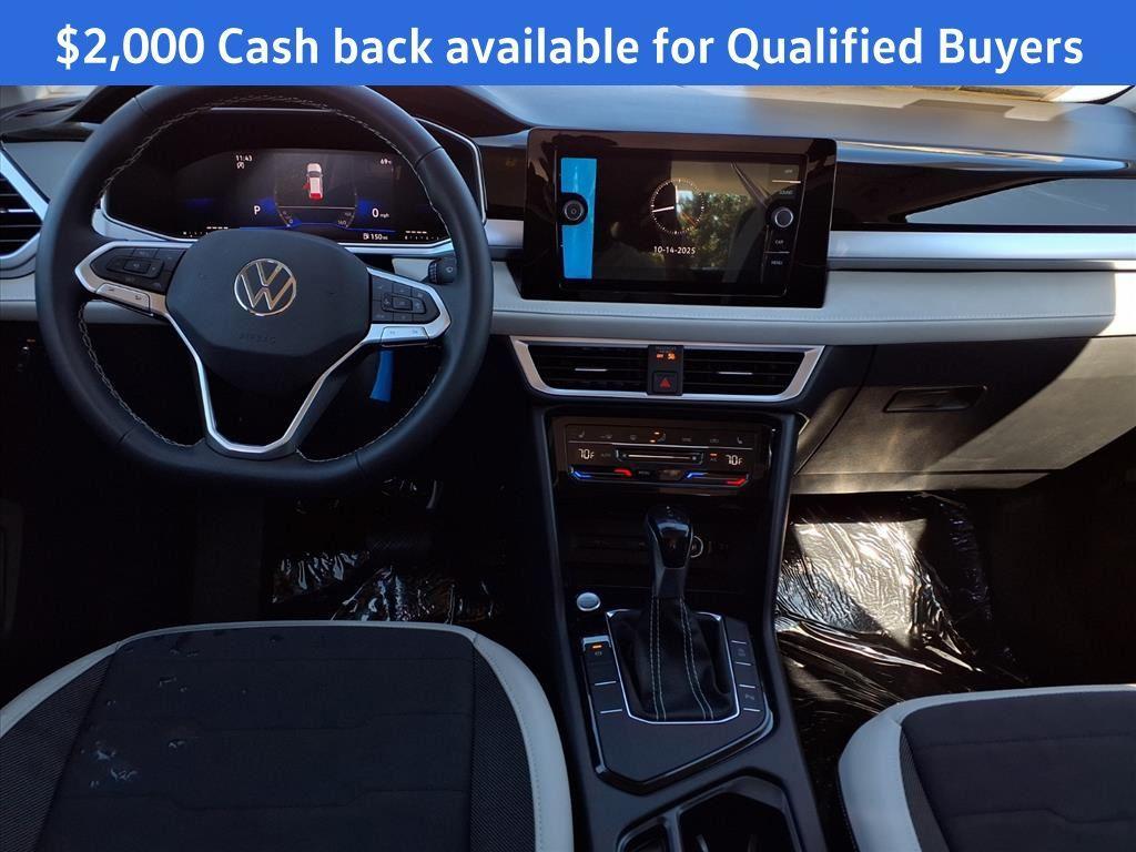 new 2025 Volkswagen Taos car, priced at $27,286