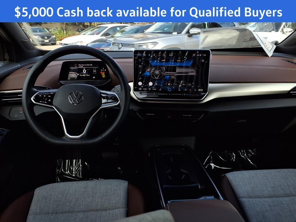 new 2025 Volkswagen ID.4 car, priced at $42,271