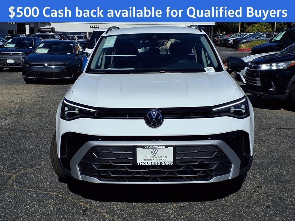 new 2025 Volkswagen Taos car, priced at $26,292