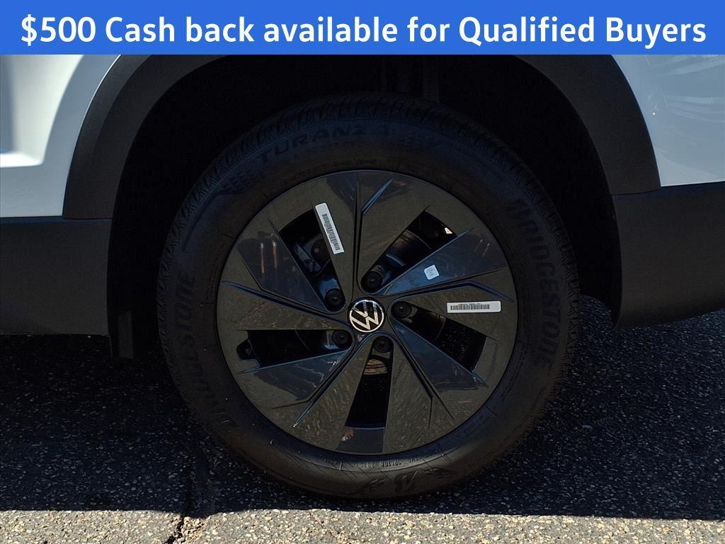 new 2025 Volkswagen Taos car, priced at $26,292
