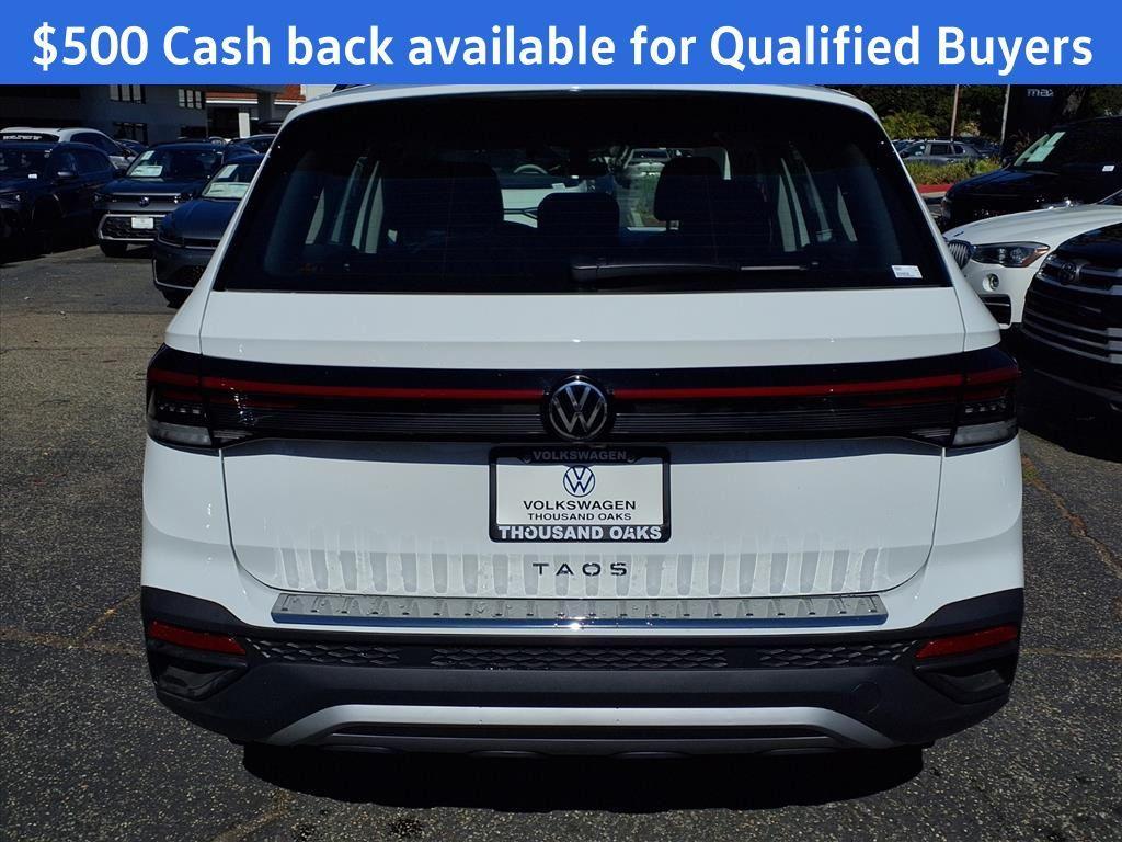 new 2025 Volkswagen Taos car, priced at $26,292