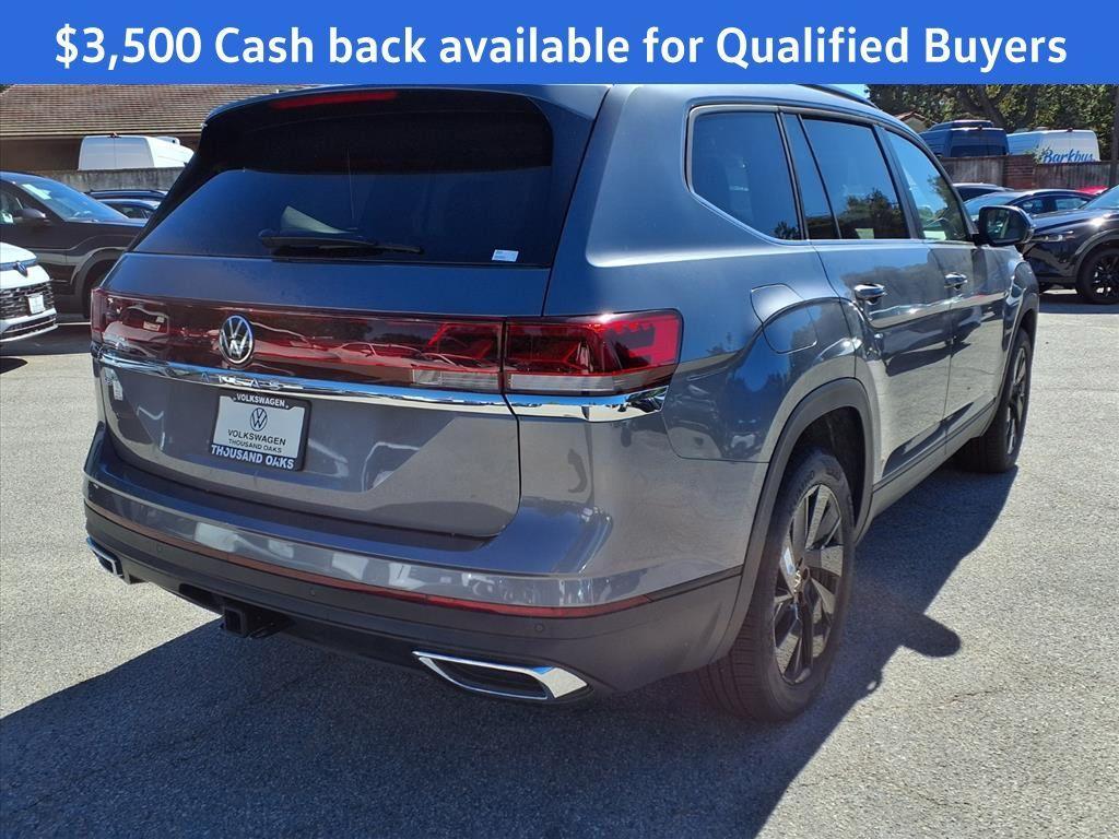 new 2025 Volkswagen Atlas car, priced at $41,346