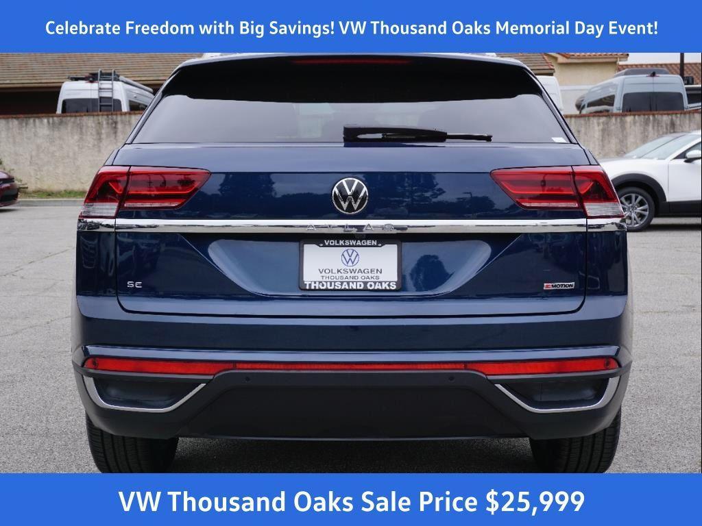 used 2022 Volkswagen Atlas Cross Sport car, priced at $25,999