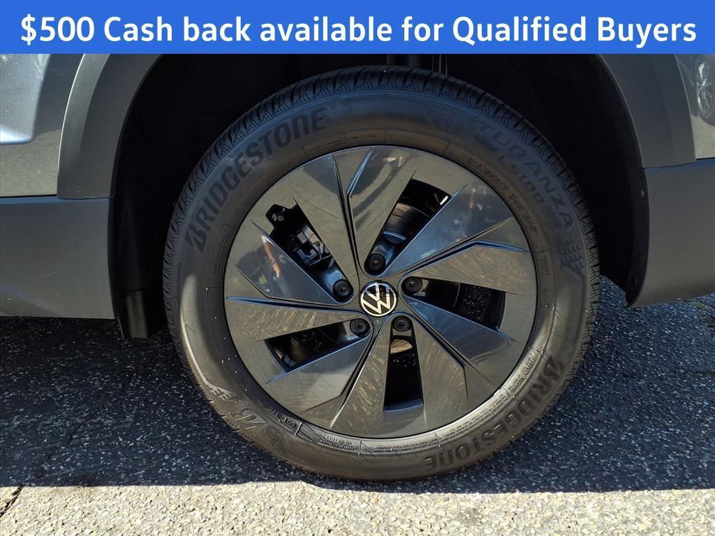 new 2025 Volkswagen Taos car, priced at $26,143