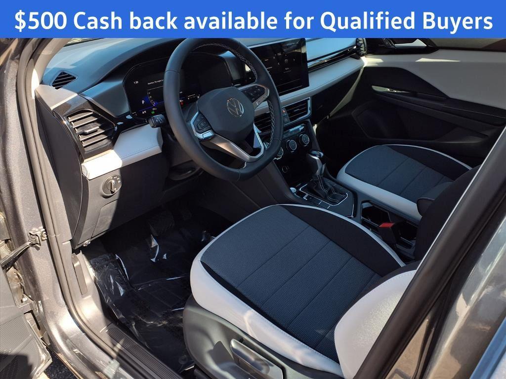 new 2025 Volkswagen Taos car, priced at $26,143