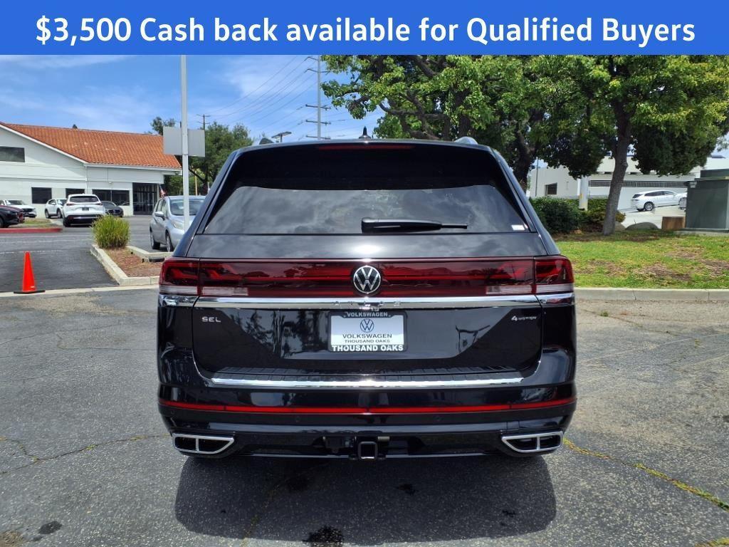 new 2025 Volkswagen Atlas car, priced at $50,550