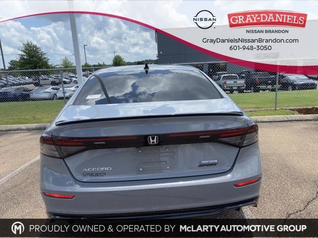 used 2023 Honda Accord Hybrid car, priced at $29,800
